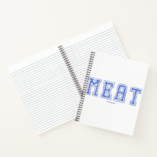Cuaderno Dureza de la carne cruda de SlipperyJoe desiguales