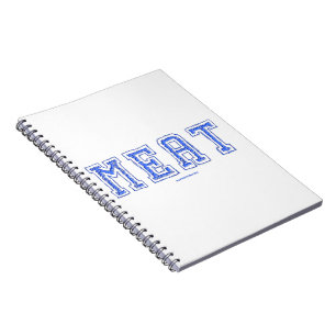 Cuaderno dureza de la carne cruda de SlipperyJoe irregulari