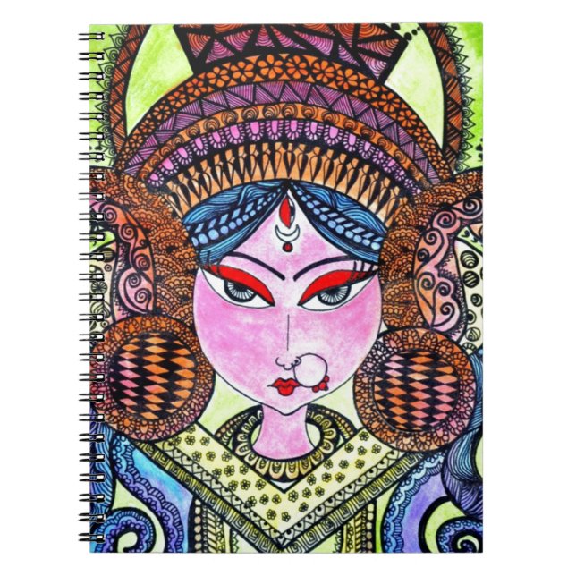 Cuaderno Durga Maa (Frente)