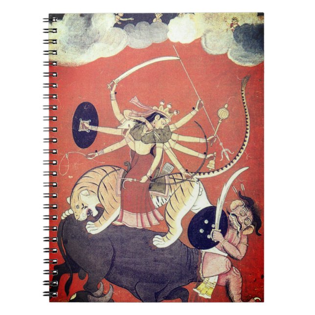 Cuaderno Durga - Madre Diosa (Frente)