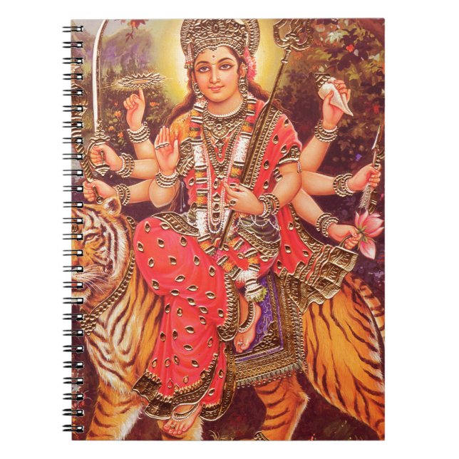 CUADERNO DURGA Y EL TIGRE (Frente)