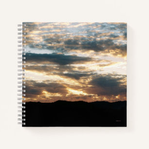 Cuaderno Dusk nublado......