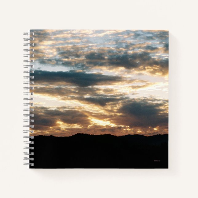 Cuaderno Dusk nublado...... (Anverso)