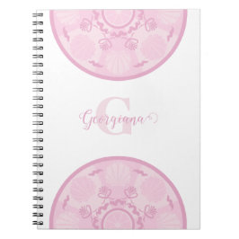Cuaderno Dusky Rosa personalizado Gran Mandala del Milenio