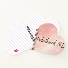 Cuaderno Dusty rose and moon milk AI art 
