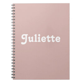 Cuaderno Dusty Rubor