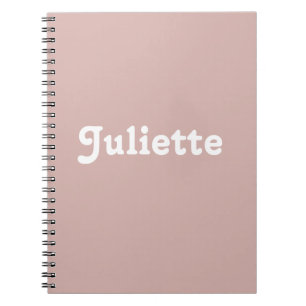 Cuaderno Dusty Rubor
