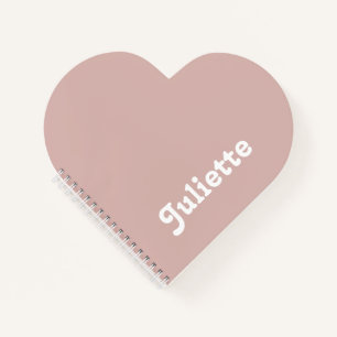 Cuaderno Dusty Rubor