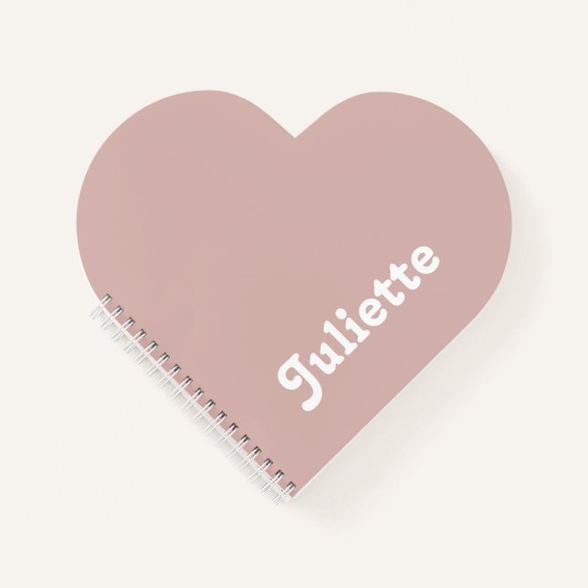 Cuaderno Dusty Rubor (Anverso)