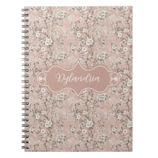 Cuaderno Dylandria Vintage Rosa Polvo Rosa