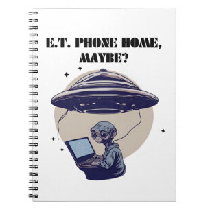 Cuaderno E.T. teléfono a casa, tal vez?