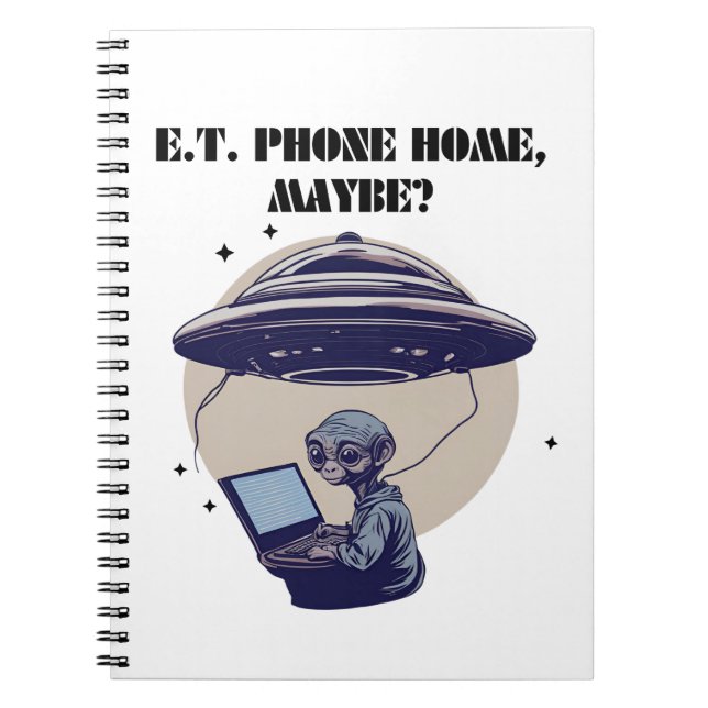 Cuaderno E.T. teléfono a casa, tal vez? (Frente)