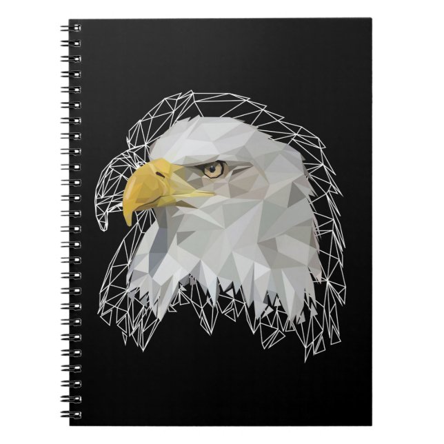 Cuaderno Eagle Lowpoly (Frente)