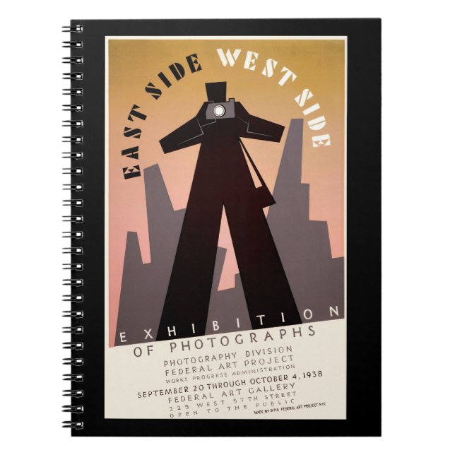 Cuaderno East Side ~ West Side (Frente)