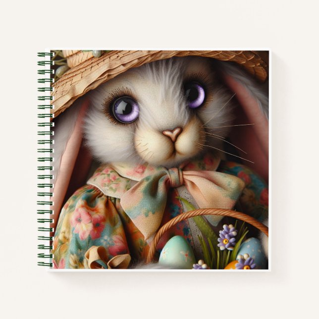 Cuaderno Easter Bunny, by Natasha Us   (Anverso)