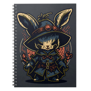 Cuaderno easter dark rabbit bunny halloween 2