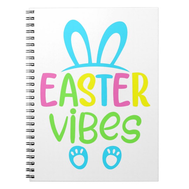 Cuaderno Easter Vibes Pastel (Frente)