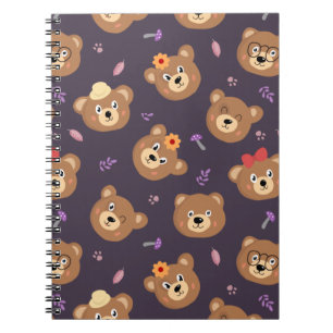 Cuaderno Easy Teddy Bear Teddy Art Cute Fotos del oso Buena