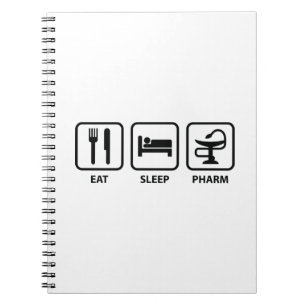 Cuaderno Eat Sleep Pharm