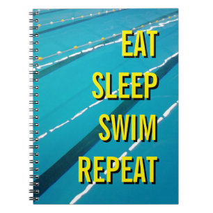 Cuaderno EAT SLEEP SWER REPETIR el diario del portátil