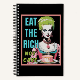 Cuaderno Eat The Rich, Not Cake