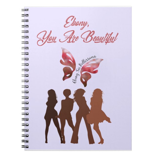 Cuaderno Ebony Inspirador Journal (Frente)
