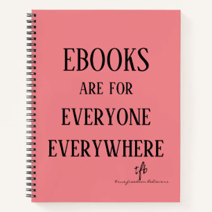 Cuaderno Ebooks Todo El Mundo Personalizado