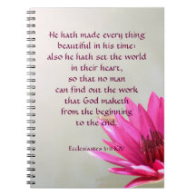 Ecclesiastes 3:11 Todo bello en su tiempo