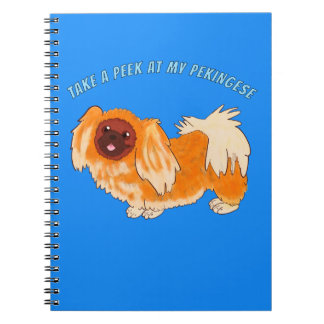 Cuaderno Echa un vistazo a mi pekingés
