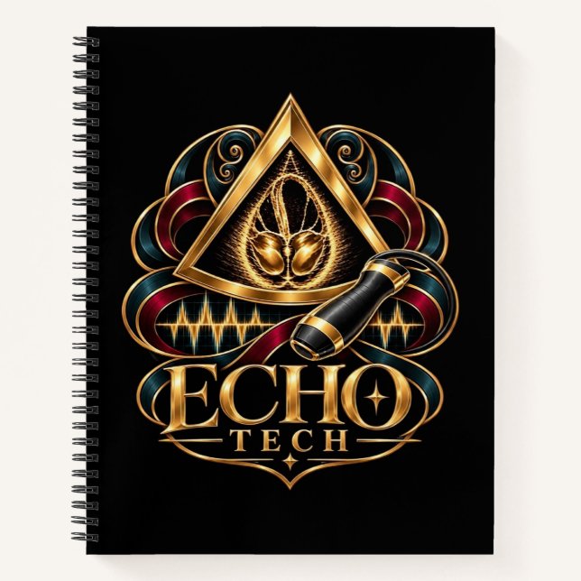 Cuaderno Echo Tech - Ecocardiografista - Sonógrafo (Anverso)