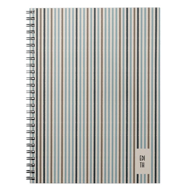 Cuaderno Echo Trails Blue/Natural Strike Journal (Frente)