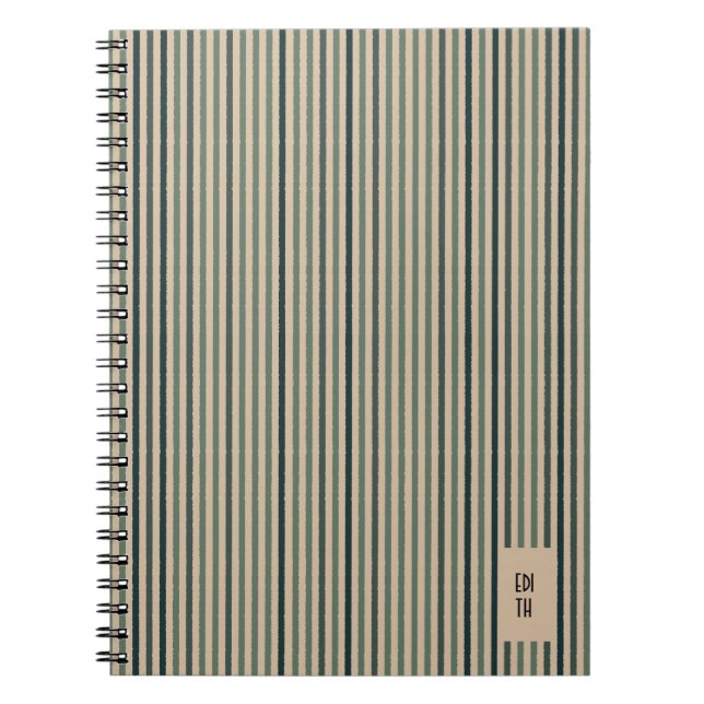Cuaderno Echo Trails Matcha Green Strike Journal (Frente)