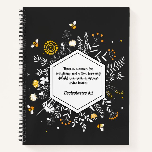Cuaderno Eclesiatos 3:1 (Anverso)