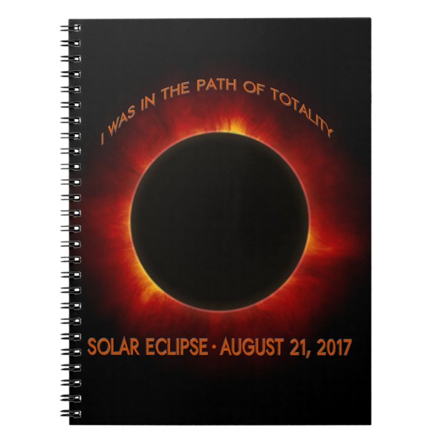 Cuaderno Eclipse solar (Frente)