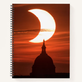 Cuaderno Eclipse solar 2021