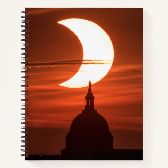 Cuaderno Eclipse solar 2021 (Anverso)