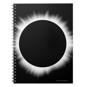 Cuaderno Eclipse solar con Corona
