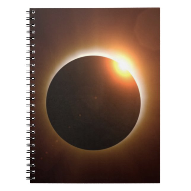 Cuaderno Eclipse solar total (Frente)