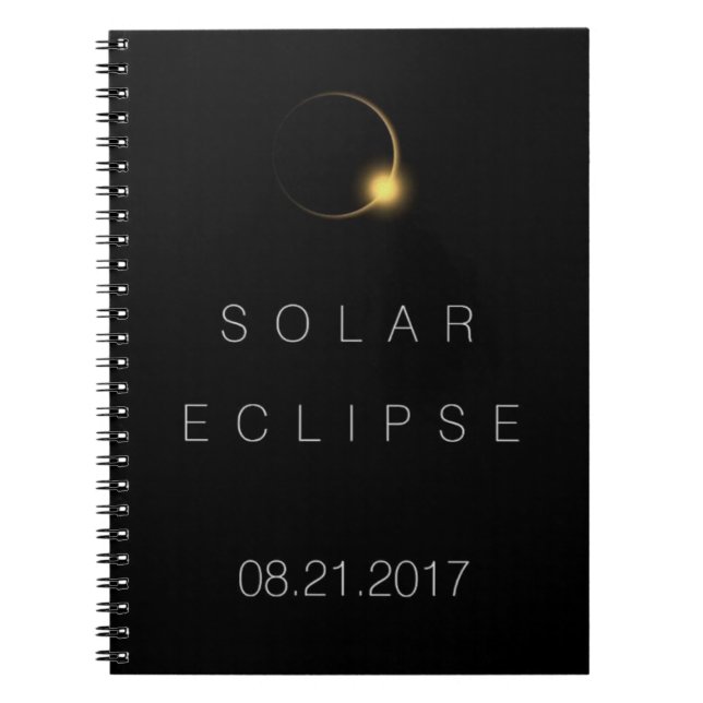 Cuaderno Eclipse solar total 2017 (Frente)