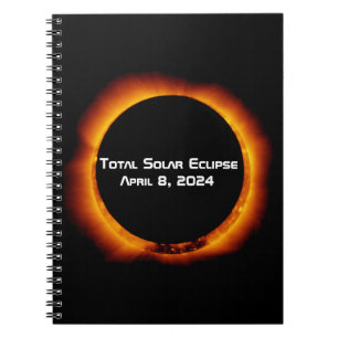 Cuaderno Eclipse solar total de 2024