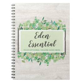 Cuaderno Ecoenergía de la vegetación botánica Eucalyptus y 
