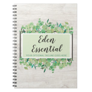 Cuaderno Ecoenergía de la vegetación botánica Eucalyptus y 