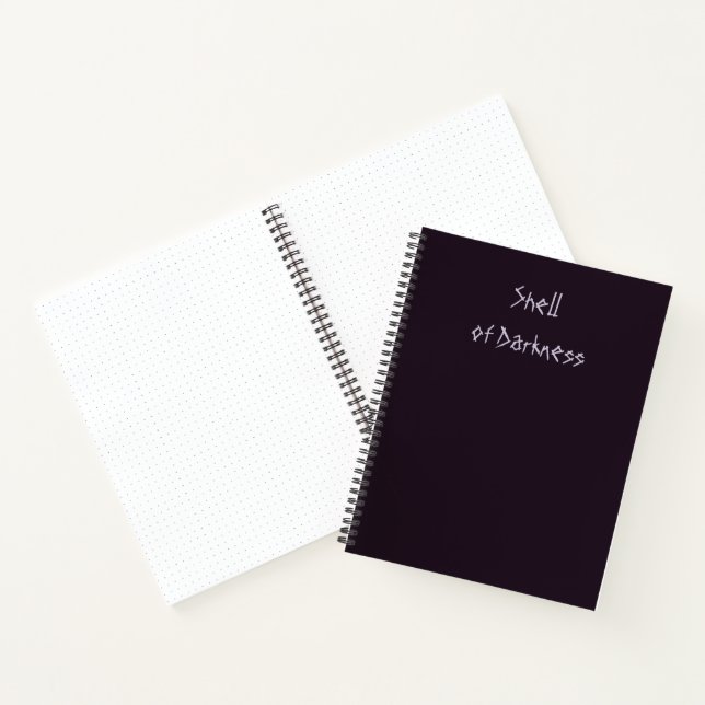 Cuaderno ECOS DE SOMBRAS ROTAS Caparazón de Oscuridad (Interior)