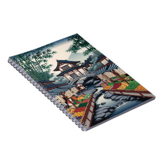 Cuaderno Ecos del Viejo Japón: Reflexiones en las calles de