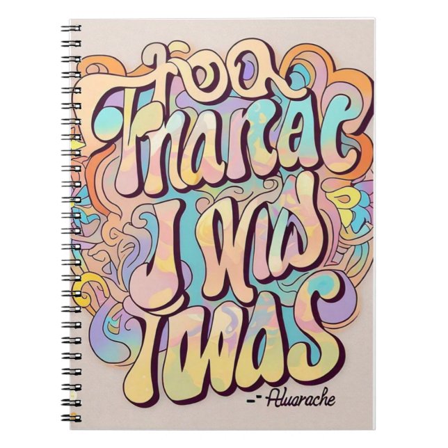 Cuaderno "Ecos elegantes" (Frente)