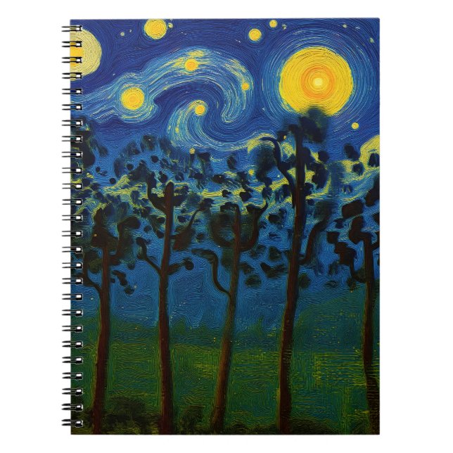 Cuaderno Ecos forestales del infinito - Un paisaje forestal (Frente)
