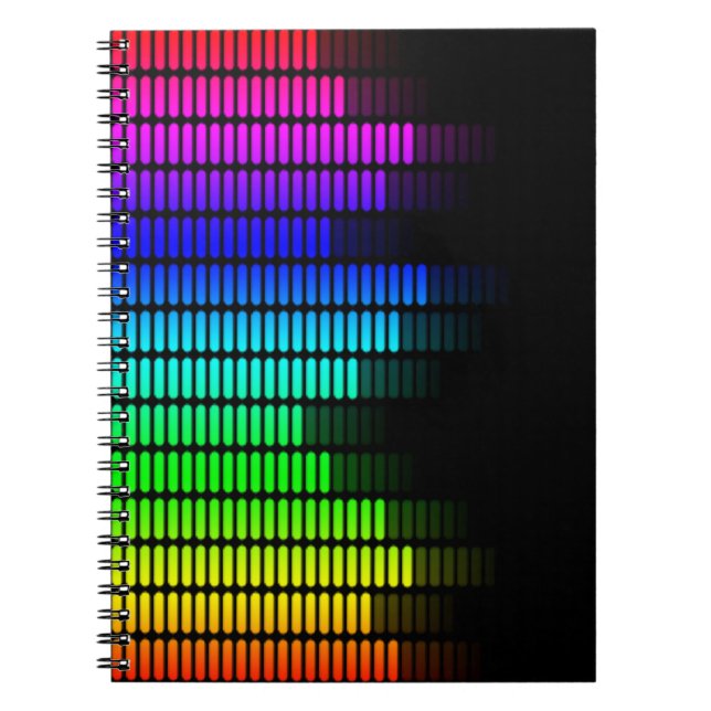 Cuaderno ecualizador de arco iris (Frente)