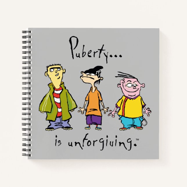 Cuaderno Ed, Edd, n Eddy - La Pubertad Es Inindulgente (Anverso)