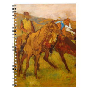 Cuaderno Edgar Degas antes de la carrera