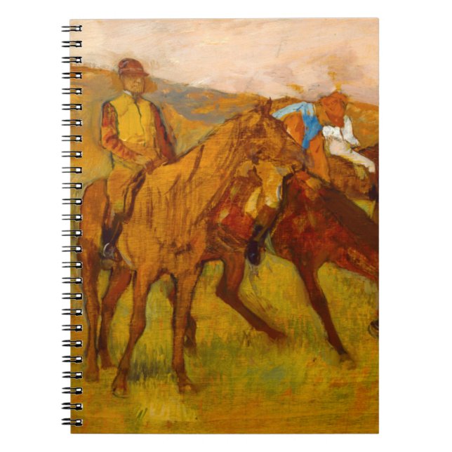 Cuaderno Edgar Degas antes de la carrera (Frente)